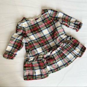 Baby Gap Plaid Dress 6-12 months - tartan Christmas dress
